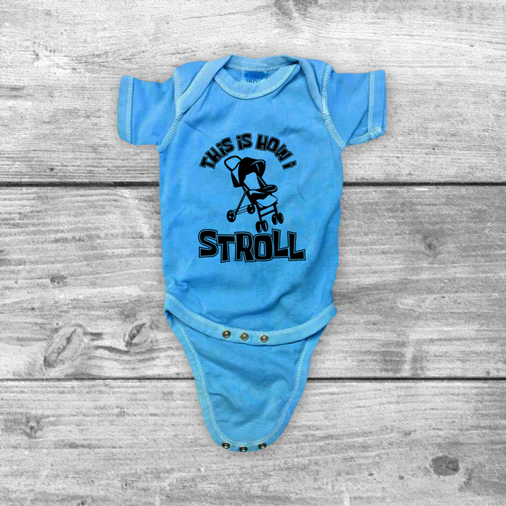 Baby Onesies Neon Blue 