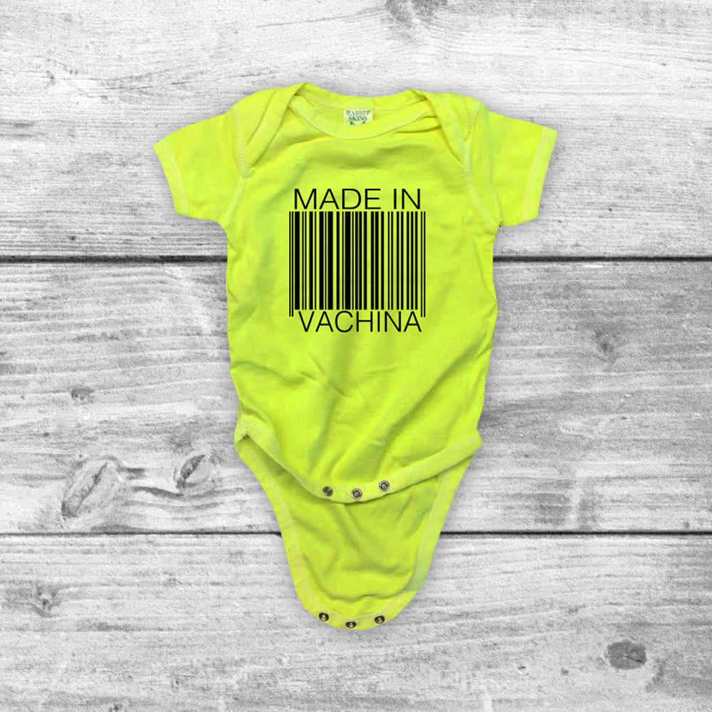 Made in Vachina Baby Onesie